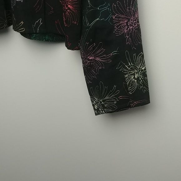 Alex Kim Colorful Button Down Jacket With Shell Buttons - Picture 8 of 10